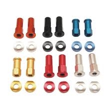 Bild 1 von Mutter & Scheibe Alu für Reifenhalter versch. Farben  / (Farbe) gold