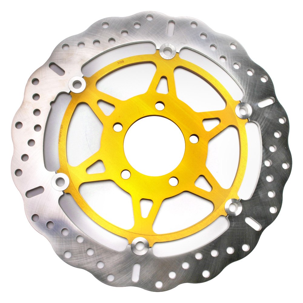 Bild 1 von EBC INOX XC Disc für vorne goldener Innenring (eintragungsfrei mit ABE)